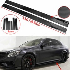 86.6"/2.2m Schweller Sideskirts +Seitenschweller Für Benz E-Class W211 W212 W213