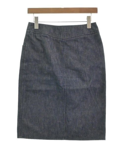 CHANEL Indigo Denim Long Maxi Skirt Size 36XS Rank B Free CHANEL Indigo Denim Long Maxi Skirt Size 36XS Rank B Free
