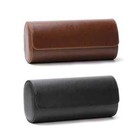 Watch Roll Travel Case Chic Portable Vintage Leather Display Watch Storage Box