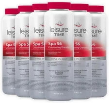Leisure Time Spa 56 Chlorinating Granules 2lb (Pack of 6)