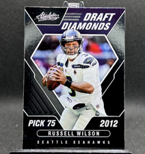 2022 Absolute Football Russell Wilson Draft Diamonds Insert #DD-1