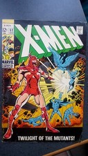 X-Men 52 F/F+ (6.0-6.5) 1st Full Appearance of Erik the Red Magneto/Polaris App
