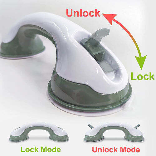 Safe Bathroom Shower Toilet Helping Handle Support Grab Bar for Seniors Disabled - Picture 5 of 12