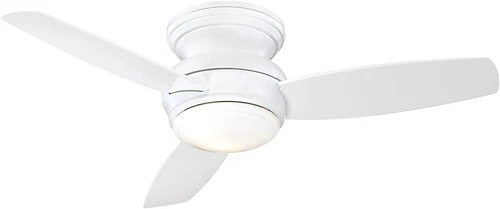 Minka Aire Traditional Concept F593L-WH  44" LED Flush Ceiling Fan WHITE New - Picture 4 of 9
