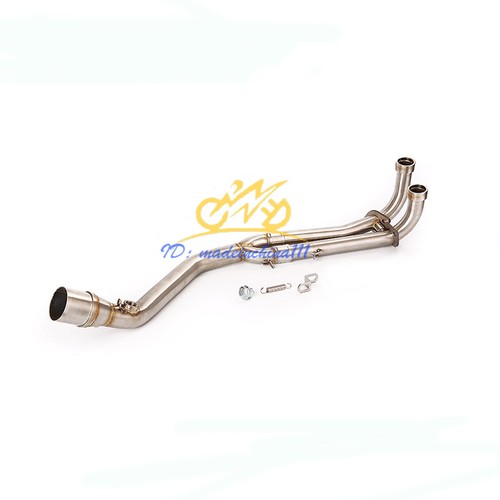 Full System Exhaust Front Pipe Muffler Slip On For Yamaha TMAX 500 530 2008-2016 - Picture 11 of 12