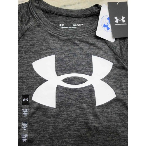 Boys' Under Armour Tech™ Twist Short Sleeve Tee Medium NWT - Imagen 3 de 10