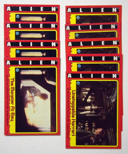 ALIEN Cards and Stickers, 1979 Topps (U-Pick - Complete Your Set) - Picture 141 of 202