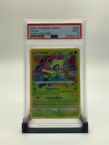Pokemon Tcg Swsh Vivid Voltage Celebi Amazing Rare 009 185 Psa 10 9 Mint Ebay Pokemon Tcg Swsh Vivid Voltage Celebi Amazing Rare 009 185 Psa 10 9 Mint Ebay