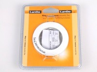 Cando 78Mm Weiß Decken-Einbauring Fassung FüR Einbaustrahler Bis 50-Watt