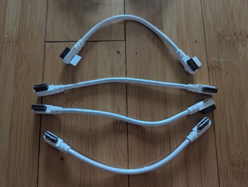 Corsair iCUE Link Slim Cables KIT - 4X 200mm + 5x 600mm - WHITE - BRAND NEW - Picture 4 of 11