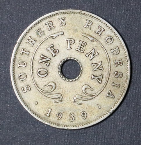 Rhodésie du Sud 1939 Penny - George VI - Bel état - Photo 1 sur 2