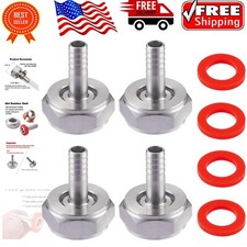 Corrosion-Resistant Stainless Steel Coupler Fittings for American Beer Kegging
