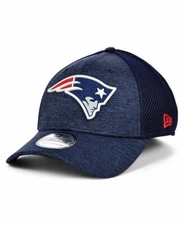 NEW ENGLAND PATRIOTS NFL NEW ERA SHADOW TECH RUBBER NEO 39THIRTY HAT M/L