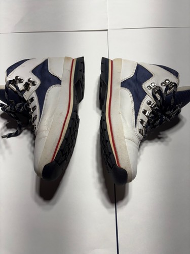 Men's Vintage 90's Y2K Timberland Euro Hiker Boots Size 9M Blue/White #56019 - Picture 4 of 7