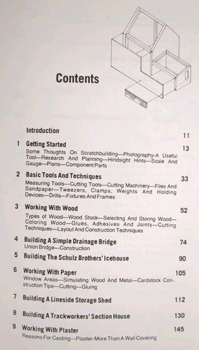 Building Model Railroad Structures A to Z in Wood Cardstock Plastic & Plaster - Picture 2 of 9