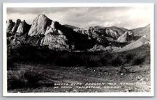 RPPC Sheep's Head Dragoon Mts Frasher's Fotos Tombstone AZ Postcard R25