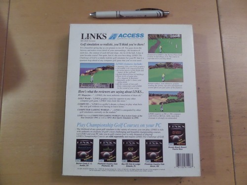Links The Challenge of Golf Classic + Big Box Club Chart & Manual PC - Picture 5 of 5