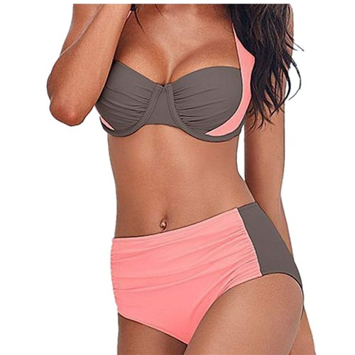Europe And The United States New Sexy Bikini Swimwear High Waist Swimsuit Women - Picture 21 of 36