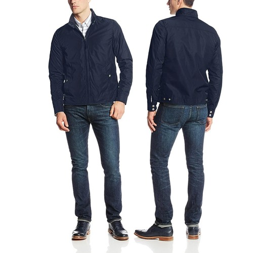 Jack Spade Peyton Jacket Shell Navy Blue Fold Pack Bomber Warren Street Size XL - Picture 5 of 10