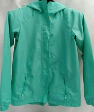 Champion Girls Size XL 14/16 Mint Green Hooded Zip Front Jacket Rain