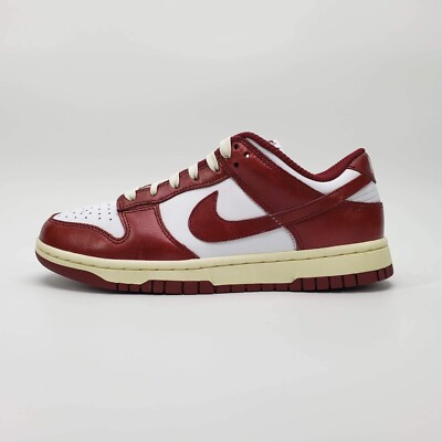 Nike Dunk Low PRM Vintage Team Red Size Womens 7 / Mens 5.5 FJ4555-100 In Hand