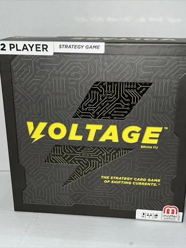 Mattel VOLTAGE 2 Player Game - The Strategy Card Game of Shifting Currents NEW!!