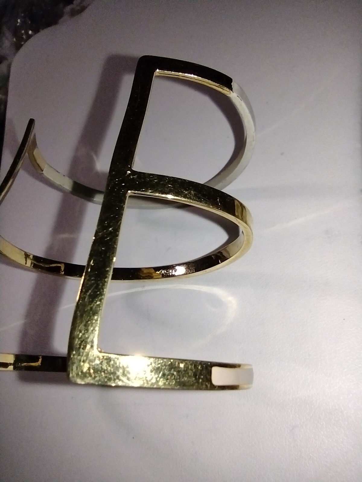 J. Crew Triple Open Cuff Statement Bangle Bracele… - image 10