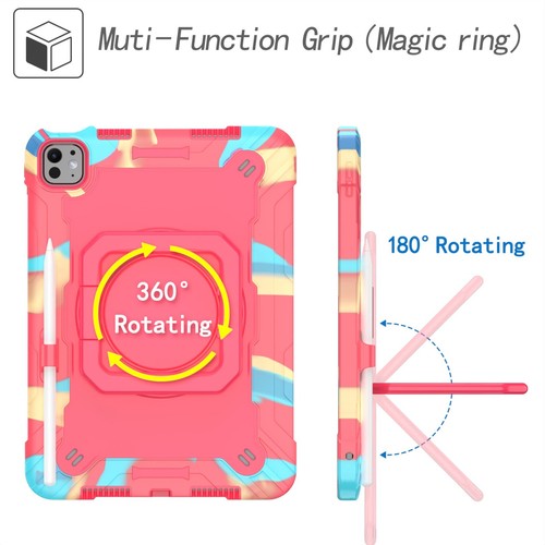 Case for 13" 11" 10.9 inch iPad Air iPad Pro Protector Cover (M4/M3/M2/A16 Chip) - Picture 68 of 154