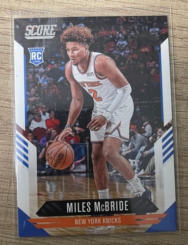 2021-22 Panini Chronicles - Score #134 Miles McBride (RC) - Picture 1 of 2