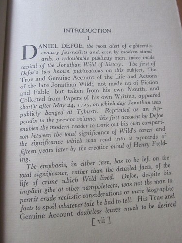 Jonathan Wild von Henry Fielding 1926 selten nummeriertes 1. Auflage Hardcover von 3000 - Bild 6 von 10