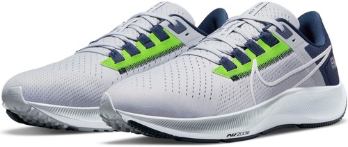 Nike Air Zoom Pegasus 38 SEATTLE SEAHAWKS Wolf Grey Green 12.5 DJ0854 001 NFL pe - Picture 2 of 13