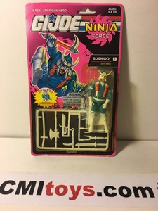 Vintage-Bushido-Carded-GI-Joe-1992-Ninja-Force-Snow-Ninja-MOC-NEW-figure