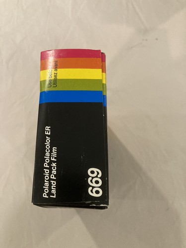 Polaroid Film 669 EXPIRED 6/86 Double Pack 16 photos Color Polacolor ER Instant - Picture 6 of 6
