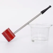 Handmade Briar Sailor Smoking Tobacco Pipe Wood Acrylic Stem Smooth Finish