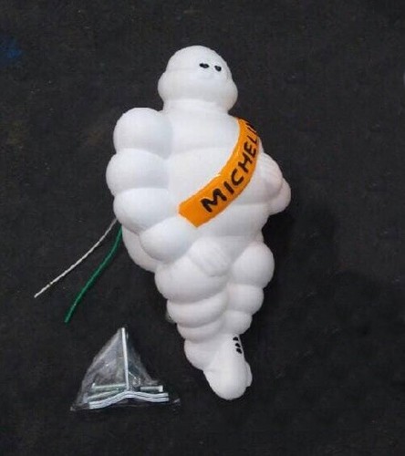 Figura de 17" Michelin hombre muñeca Bibendum camión decoración neumáticos anuncio de colección - Imagen 17 de 24