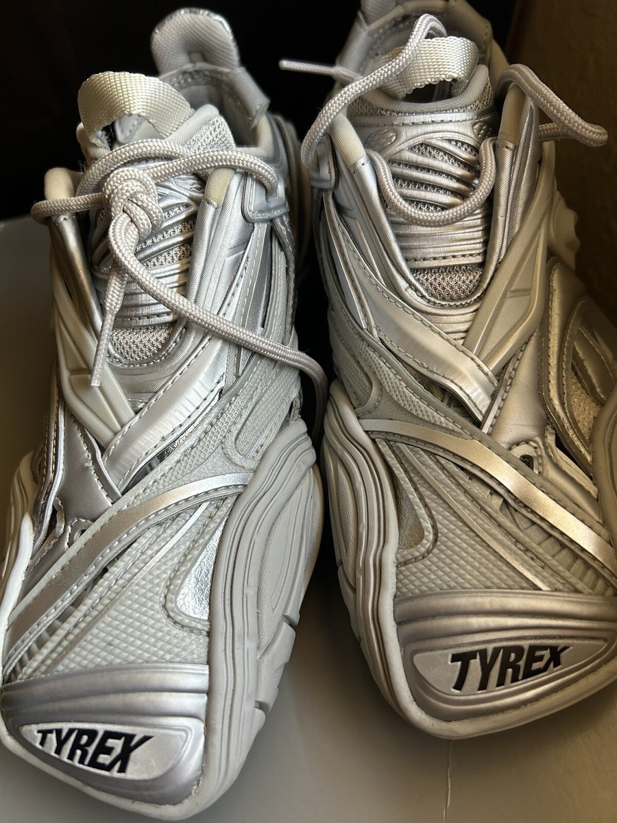 balenciaga silver tyrex sneakers size 4 | eBay balenciaga silver tyrex sneakers size 4 | eBay