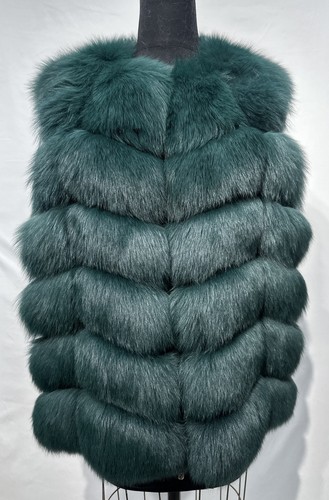 Green Fox Vest crosscut (117189) - Picture 1 of 3