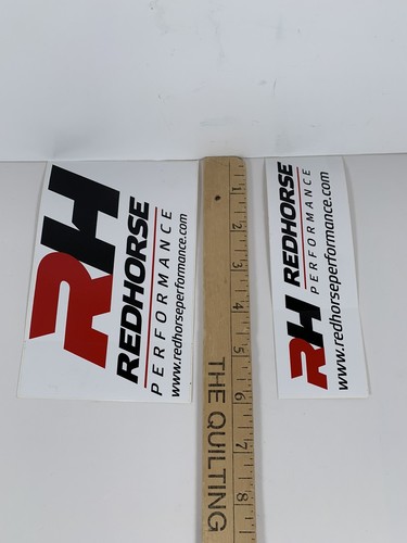 REDHORSE PERFORMANCE racing sticker decal High Performance Race Hoses Man Cave - Picture 2 of 2