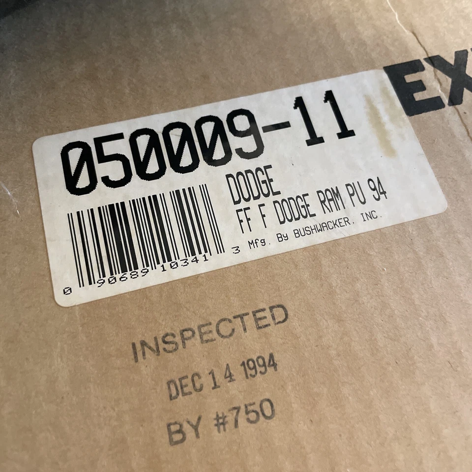 Alargadores de para-lama Bushwacker para 1994-2002 50009-11 Dodge Ram 1500 2500 3500 dianteiro - Imagem 2 de 4