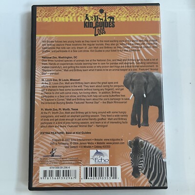 Kid Guides: Zoo - DVD By Matt Brittney - VERY GOOD Kids Show