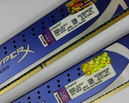 Kingston Hyperx 2 x 4GB DDR3 1600 Desktop DIMM RAM PC3-12800 KHX1600C9D3K2/8G - 第 2/4 張圖片