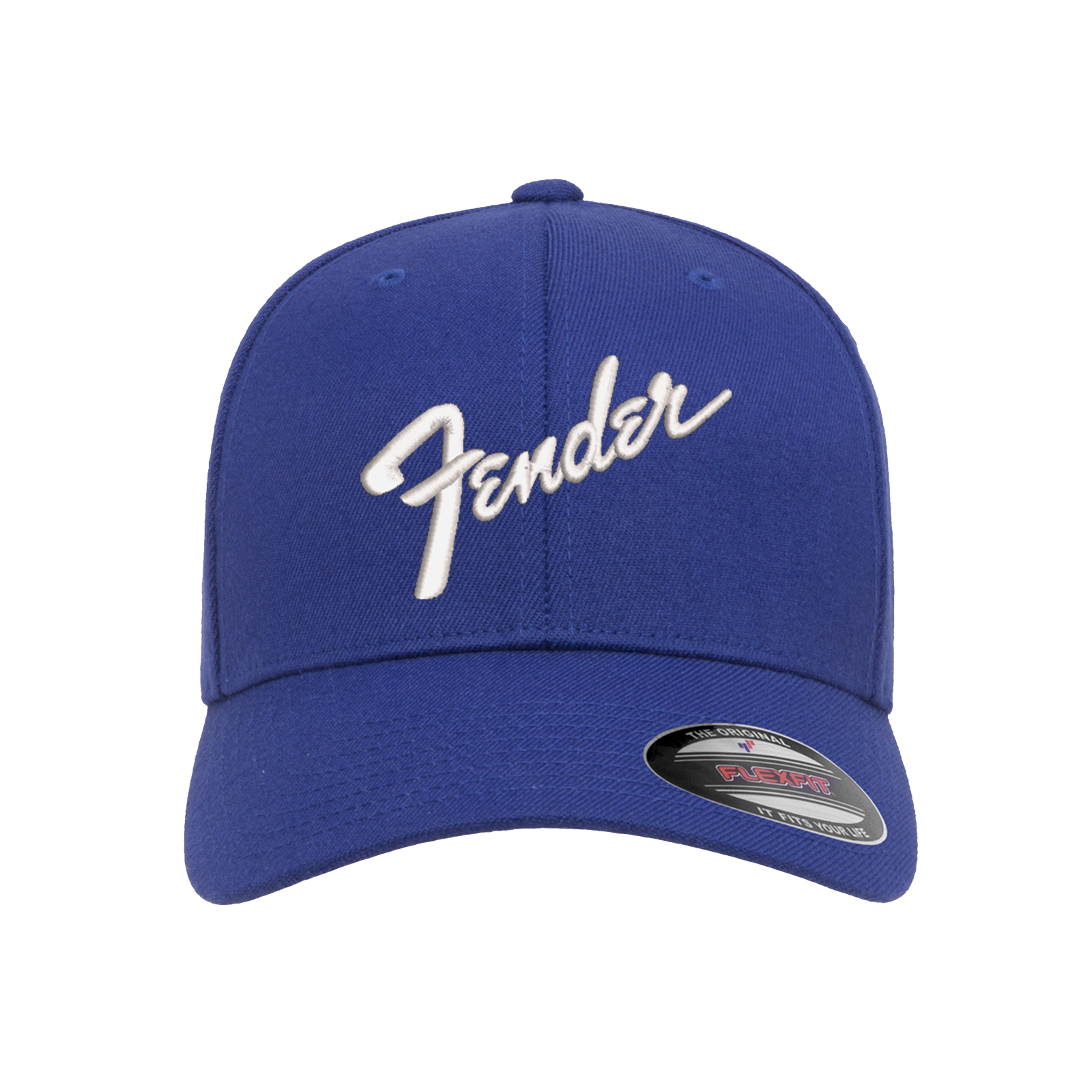 Fender Logo Embroidered Flexfit Hat Flat and Curved Black, Navy, Olive,  Grey | eBay