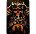Metallica Vintage Metal Sign 90s Rock & Roll Retro Concert Poster Reprint 12x8"