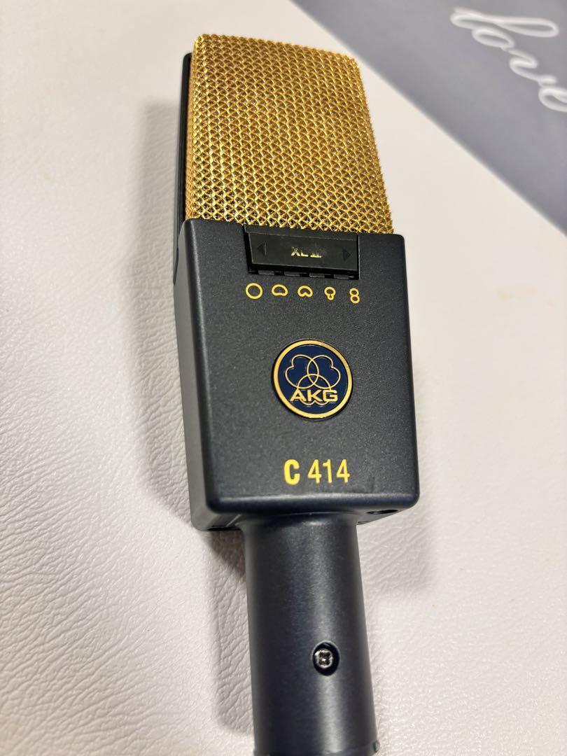 AKG C414 XLII XL2 Studio Recording Condenser Microphone Used AKG C414 XLII XL2 Studio Recording Condenser Microphone Used