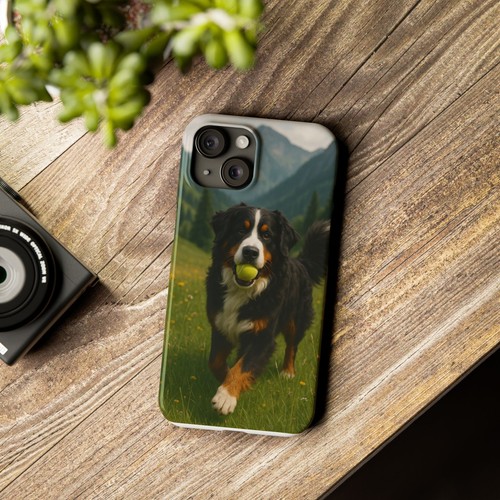 "Dog Lover's Slim Phone Cases, Perfect Gift for Pet Owners, Bernese Mountain dog - Picture 17 of 82