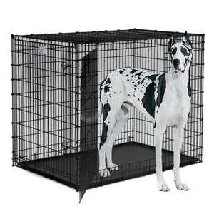 54-034-Midwest-XXL-GIANT-BREED-EXTRA-LARGE-2-Door-Dog-Pet-Crate-Kennel-amp-Pan-SL54DD
