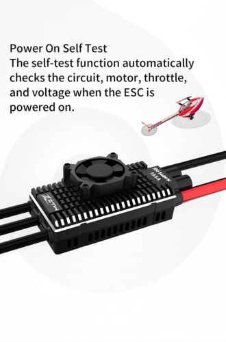 ZTW 125A 130A 160A Brushless ESC 6-14S HV SBE Speed Controller for RC Helicopter - Picture 3 of 17