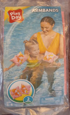 Play Day Swimming Arm Bands Mermaid Design Ages 3-6 Pool Floats For Kids NEW