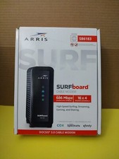 Arris Surfboard SB6183 16x4 Docsis 3.0 686 Mbps Cable Modem Black Open Box