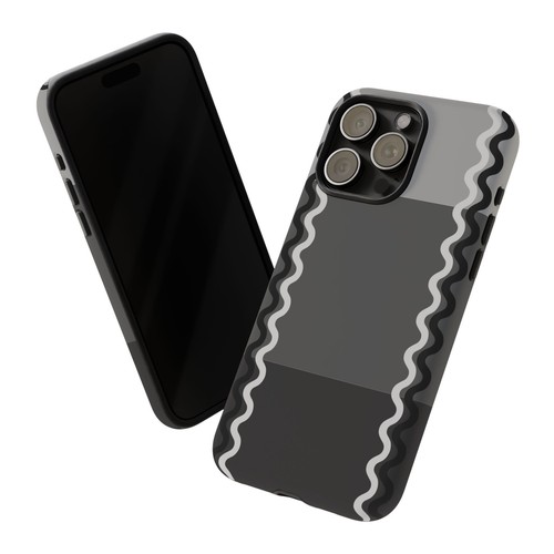 Gray Colorblock - Tough Phone Case for Iphone, Samsung Galaxy, Google Pixel - Picture 58 of 285